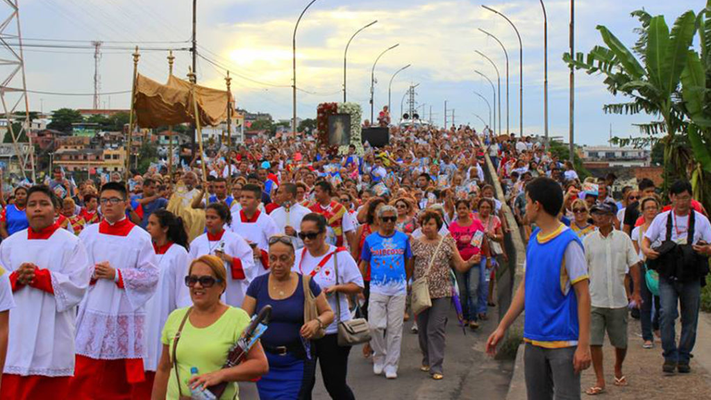 Festa da Divina Misericórdia é realizada em Manaus