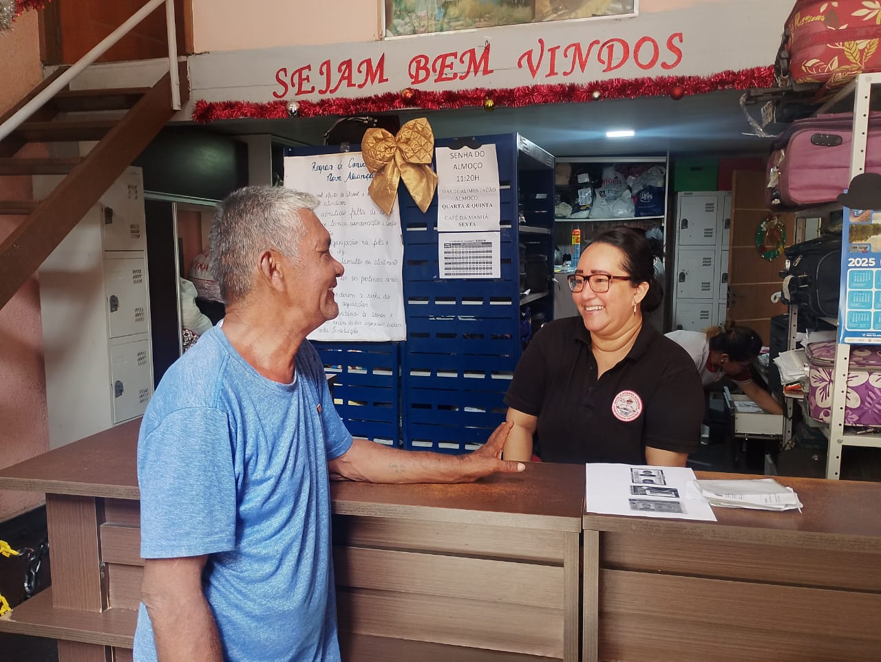 Parceria social fortalece atendimento a pessoas em situação de rua no centro de Manaus